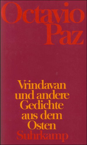 ISBN 9783518405918: Vrindavan und andere Gedichte aus dem Osten – Spanisch und deutsch