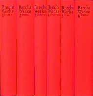 gebrauchtes Buch – Bertolt Brecht – Ausgewählte Werke in sechs Bänden. Jubiläumsausgabe zum 100. Geburtstag. Band 1: Stücke 1 / Band 2: Stücke 2 / Band 3: Gedichte 1 / Band 4: Gedichte 2 / Band 5: Prosa / Band 6: Schriften.