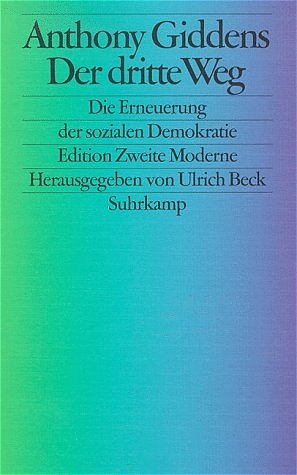 ISBN 9783518410448: Der dritte Weg – Die Erneuerung der sozialen Demokratie