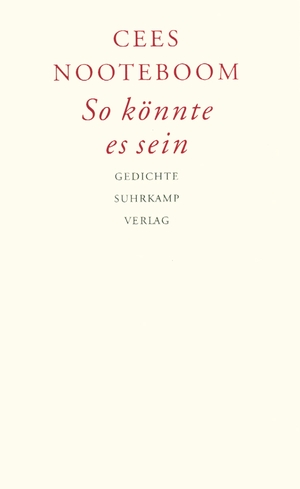 ISBN 9783518412633: So könnte es sein. Zo kon het zijn