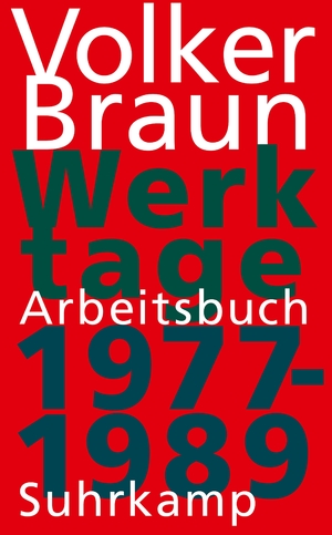 ISBN 9783518420485: Werktage I – Arbeitsbuch 1977-1989