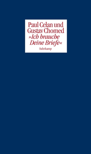 ISBN 9783518420867: Ich brauche Deine Briefe'. Hg. Von Barbara Wiedemann und Jürgen Köchel