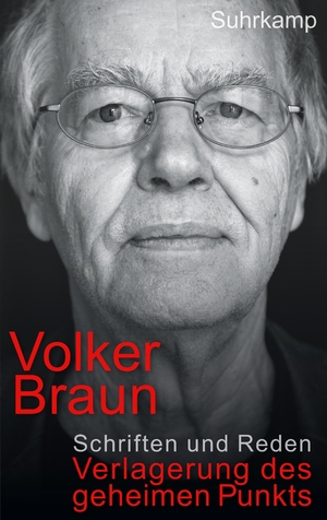 gebrauchtes Buch – Volker Braun – Verlagerung des geheimen Punkts : Schriften und Reden.