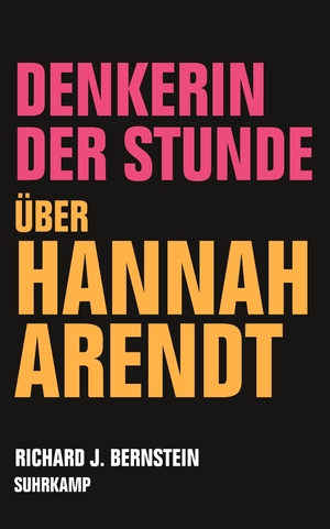 ISBN 9783518429440: Denkerin der Stunde - Über Hannah Arendt