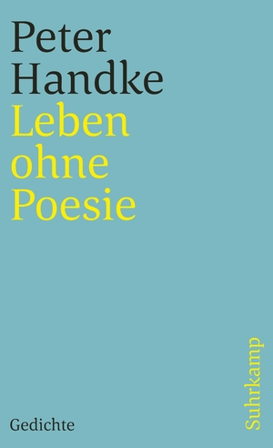 ISBN 9783518459218: Leben ohne Poesie / Suhrkamp Taschenbuch ST 3921