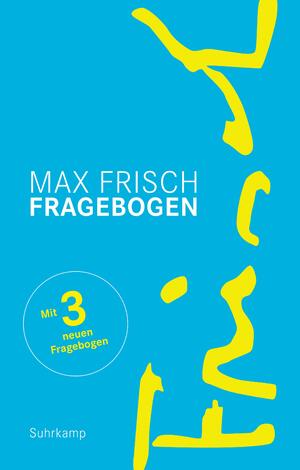 gebrauchtes Buch – Max Frisch – Fragebogen - Erweiterte Ausgabe