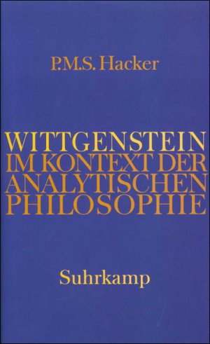 ISBN 9783518582428: Wittgenstein im Kontext der analytischen Philosophie