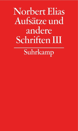 ISBN 9783518584552: Gesammelte Schriften in 19 Bänden – Band 16: Aufsätze und andere Schriften III