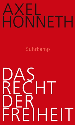 ISBN 9783518585627: Das Recht der Freiheit