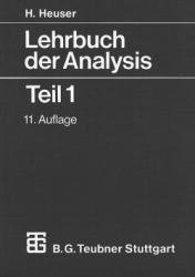 ISBN 9783519022336: Lehrbuch der Analysis