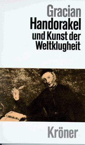 ISBN 9783520008138: Handorakel und Kunst der Weltklugheit