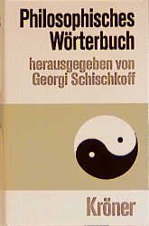 ISBN 9783520013224: Philosophisches Wörterbuch