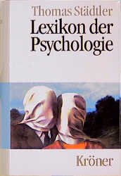 gebrauchtes Buch – Thomas Städtler – Lexikon der Psychologie. Studienbuch.