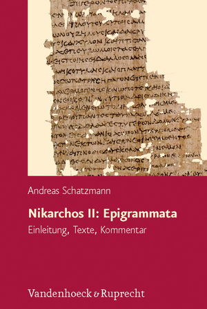 ISBN 9783525252888: Nikarchos II: Epigrammata