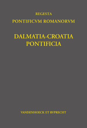 ISBN 9783525317389: Dalmatia-Croatia Pontificia