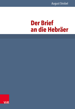 ISBN 9783525513743: Der Brief an die Hebräer