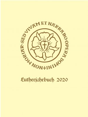 ISBN 9783525567289: Lutherjahrbuch 87. Jahrgang 2020 – Organ der internationalen Lutherforschung