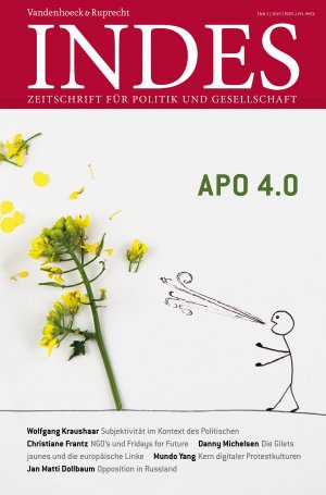 ISBN 9783525800294: Alternative Politische Organisation – APO 4.0? - Indes. Zeitschrift für Politik und Gesellschaft 2019, Heft 03