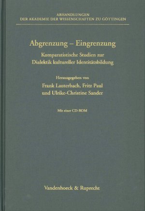 ISBN 9783525825365: Abgrenzung - Eingrenzung., Komparatistische Studien zur Dialektik kultureller Identitätsbildung.