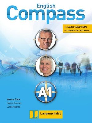 gebrauchtes Buch – English Compass A1 - Students Book mit 2 Audio-CD/CD-ROMs