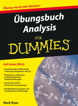 ISBN 9783527705313: Übungsbuch Analysis für Dummies