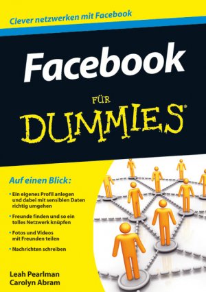 gebrauchtes Buch – Pearlman, Leah und Carolyn Abram – Facebook für Dummies.