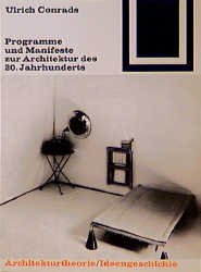 ISBN 9783528086015: Programme und Manifeste zur Architektur des 20. Jahrhunderts