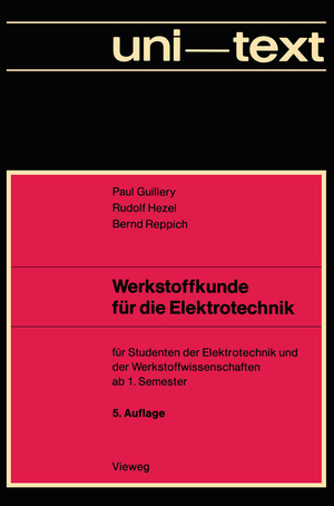 ISBN 9783528435080: Werkstoffkunde für die Elektrotechnik - für Studenten der Elektrotechnik und der Werkstoffwissenschaften ab 1. Semester