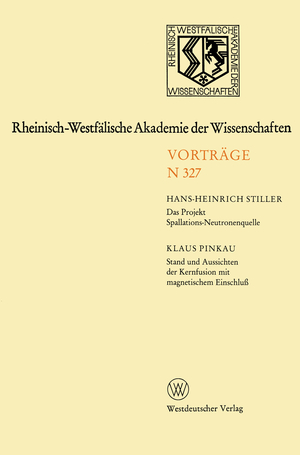 neues Buch – Hans-Heinrich Stiller – Rheinisch-Westfälische Akademie der Wissenschaften