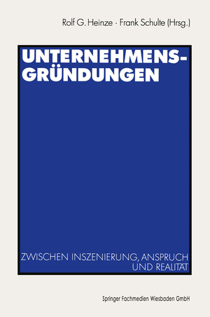 ISBN 9783531138022: Unternehmensgruendungen