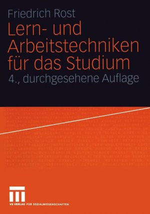 ISBN 9783531144542: Lern- und Arbeitstechniken für das Studium