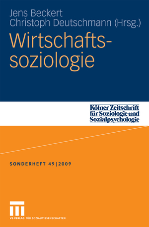 ISBN 9783531157269: Wirtschaftssoziologie