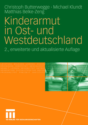 gebrauchtes Buch – Christoph Butterwegge – Kinderarmut in Ost- und Westdeutschland