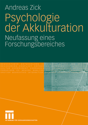 ISBN 9783531168289: Psychologie der Akkulturation - Neufassung eines Forschungsbereiches