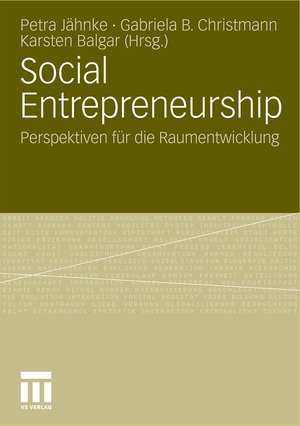 ISBN 9783531168951: Social Entrepreneurship - Perspektiven für die Raumentwicklung