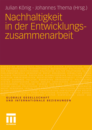 ISBN 9783531180878: Nachhaltigkeit in der Entwicklungszusammenarbeit