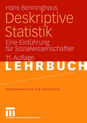 ISBN 9783531346076: Deskriptive Statistik – Eine Einführung für Sozialwissenschaftler