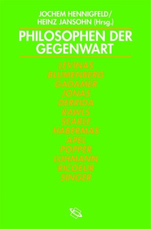ISBN 9783534162505: Philosophen der Gegenwart – Eine Einführung