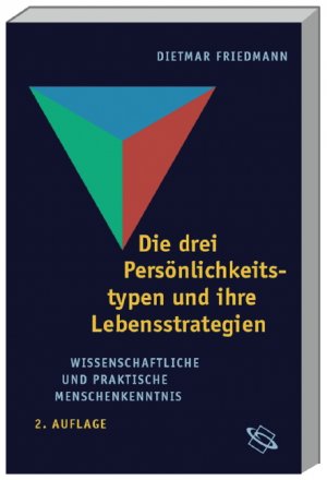 gebrauchtes Buch – Dietmar Friedmann – Die drei Persönlichkeitstypen und ihre Lebensstrategien : wissenschaftliche und praktische Menschenkenntnis.