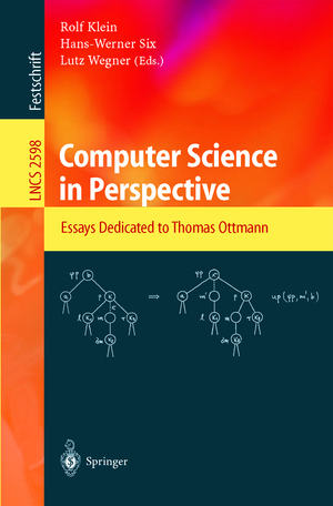 ISBN 9783540005797: Computer Science in Perspective - Essays Dedicated to Thomas Ottmann