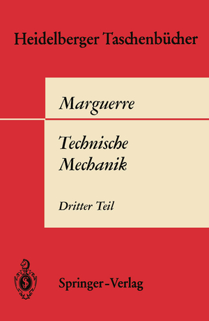 ISBN 9783540041733: Technische Mechanik - Dritter Teil: Kinetik