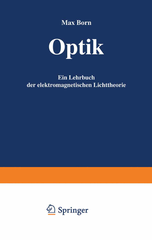 gebrauchtes Buch – Max Born – Optik