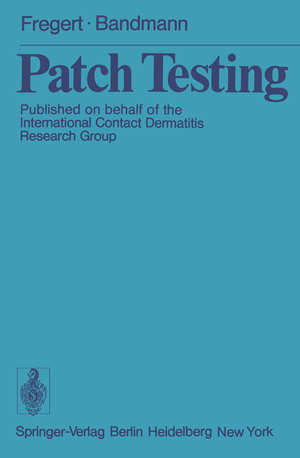 ISBN 9783540072294: Patch Testing