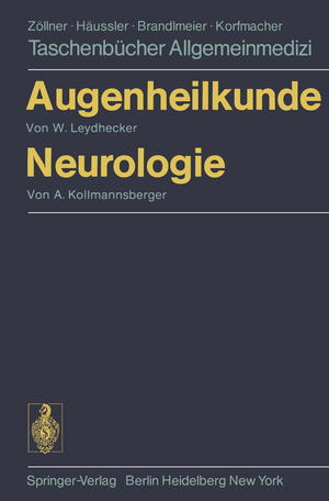 ISBN 9783540085140: Augenheilkunde Neurologie