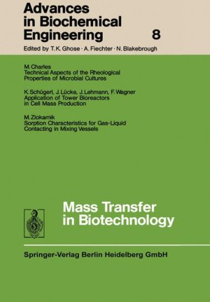 ISBN 9783540085577: Advances in Biochemical Engineering