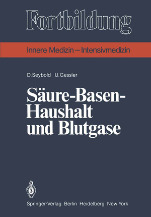 neues Buch – U Gessler – Säure-Basen-Haushalt und Blutgase