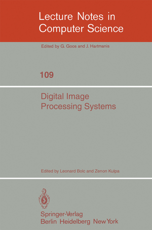 ISBN 9783540107057: Digital Image Processing Systems – Proceedings