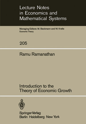 ISBN 9783540119432: Introduction to the Theory of Economic Growth