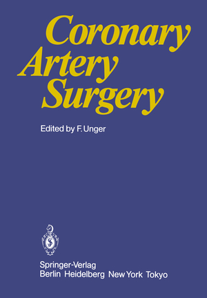 ISBN 9783540132646: Coronary Artery Surgery