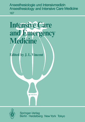 ISBN 9783540134121: Intensive Care and Emergency Medicine – 4th International Symposium